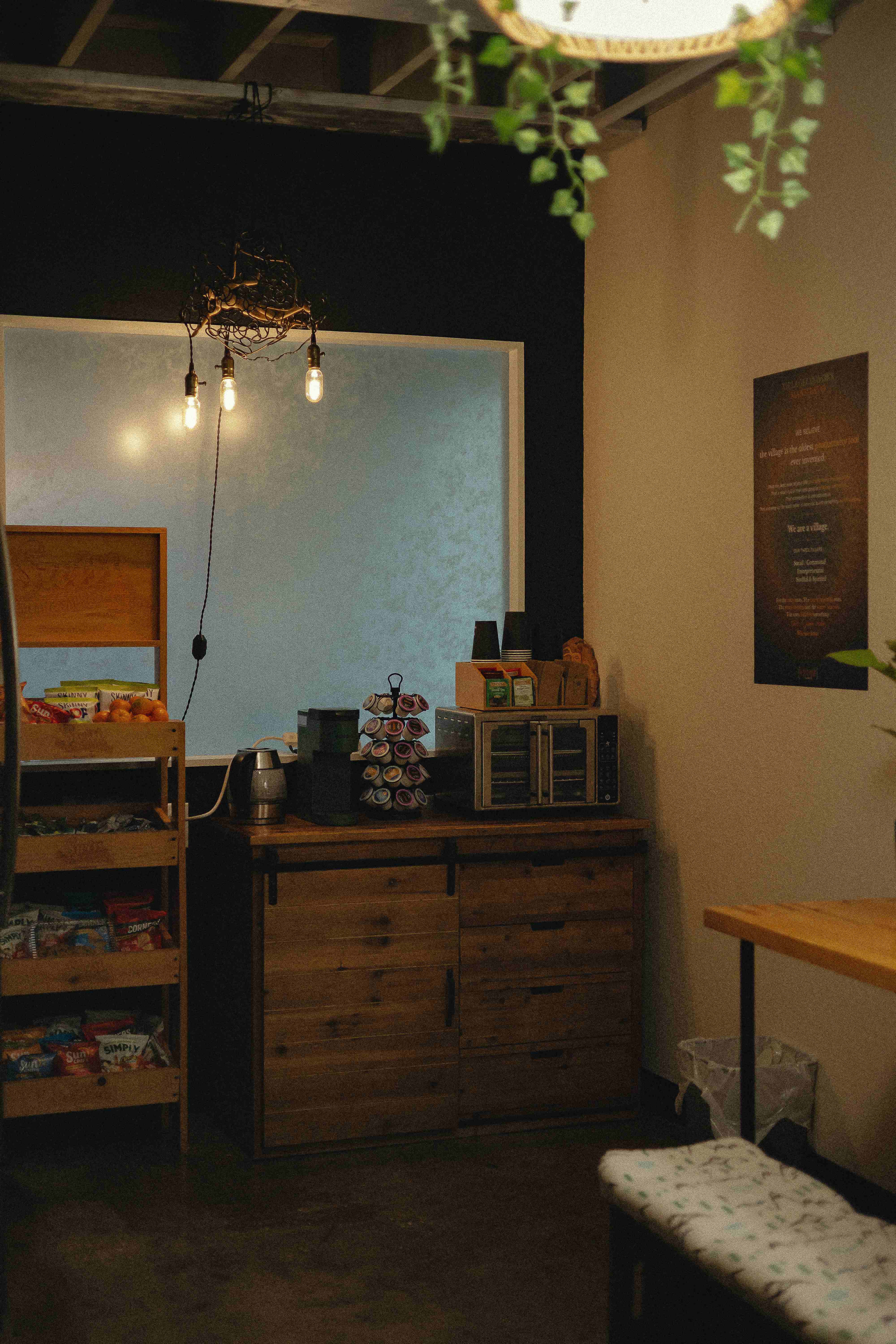 Villageco.work kitchen and snack area